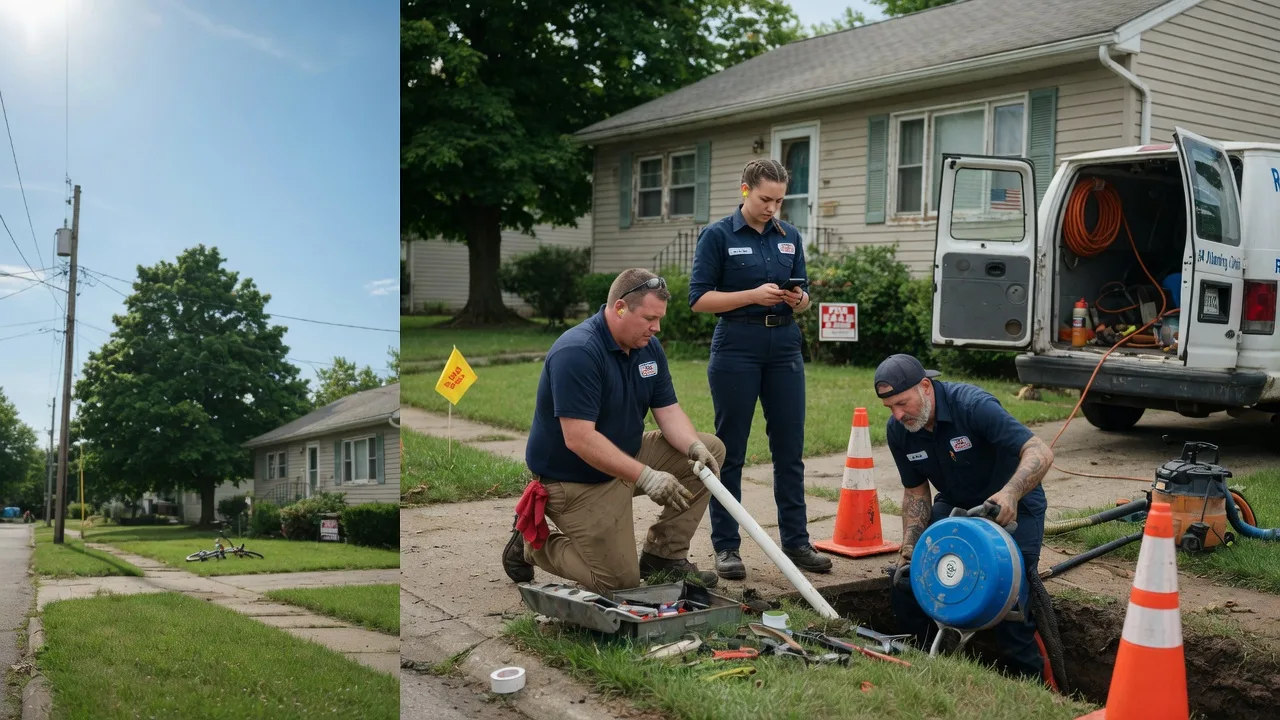 Sewer Line Repair in Davidsville, PA near me